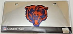 Chicago Bears Nfl Rico Silver Laser Tag License Plate. Fixed Price $29.88.