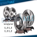 330MM Front & 334MM Rear Disc Rotors Brake Pads For Honda Pilot Acura Mdx Zdx. Fixed Price $199.87.