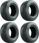 Set Of 4 Golf Cart Street Tires 205/50-10 (18") Gtw Fusion Only. Fixed Price $189.95.