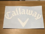 Callaway Golf 12 White Sticker- Outdoor Sports Decal Gloss Window Truck Car. Fixed Price $15.49.