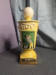 1975 Ggo Greater Greensboro Open Decanter Bottle Ezra Brooks Heritage China Vtg. Fixed Price $50.00.
