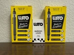 Listo 1620 2-BOXES 12EA White China Markers/grease Pencils 1-BOX Of Refills 72EA. Fixed Price $20.00.