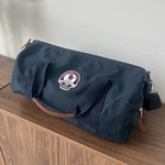 Peter Millar Navy Blue Canvas Travel Duffle Bag Barstool Sports Classic Promo. Fixed Price $74.99.