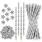 Tinlade 72 Pcs Soccer Pencils & Erasers Kids Sports Party Favors Gift Set. Fixed Price $20.98.