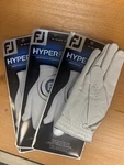 Fj Footjoy Hyperflx Golf - Pack (3) Gloves Mens Right Hand. Fixed Price $35.00.