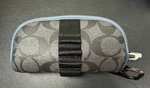 Coach Signature Blue & Black "c" Canvas Golf Ball Tee Holder Nwot (lot 1953). Fixed Price $75.00.
