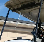 2000-2013 Club Car Red Dot Approved Full Front Windshield PN:NV31002. Fixed Price $185.00.