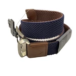 Callaway Swing Tech Reversible Stretch Braided Men Golf Belt Navy 34-36 Nwt. Fixed Price $40.73.