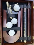 Bombay Co Portable Executive Golf Putter Practice Set Vintage Travel Unused. Fixed Price $149.99.