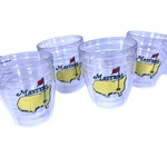The Masters Augusta National Tervis Cup Tumbler Set Of 4 No Lids 12 Oz. Fixed Price $98.00.