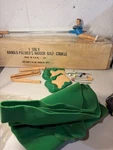 Vintage 1968 Arnold Palmer's Indoor Golf Course Game Marx 5280 Large. Fixed Price $39.99.