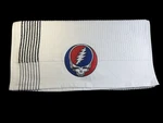 Grateful Dead Golf Caddy Towel / 44IN X 24IN (40K Stitches) Black Stripes. Fixed Price $40.00.