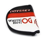 New Odyssey White Hot Og Heel Shafted Mallet Golf Putter Headcover. Fixed Price $11.95.