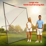 10 Ft. Golf Practice Auto Return Net Portable Easy Angle Adjustment Playz. Fixed Price $136.81.
