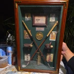 Golf History Evolution Of The Game Shadow Box Display Frame Wall Hanging 13 20. Fixed Price $45.00.