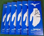 Brand New! 6 Mizuno Jpx Golf Gloves, Cadet, Lh For Rh Players. Fixed Price $74.99.