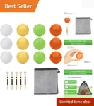 40 Pack Foam Golf Practice Balls - Realistic Feel And Limited Flight Training.... Fixed Price $14.99.
