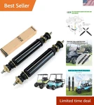 Durable Aluminum Rear Shock Absorbers For Club Golf Carts - 17'' Extended. Fixed Price $91.89.
