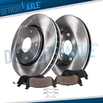 Rear Brake Rotors And Ceramic Pads Kit For Volvo S60 XC90 XC60 S90 V60 V90. Fixed Price $89.36.