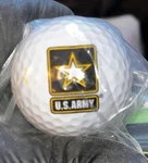 Army Set Of 3 Golf Balls W/u.s. Logo, Plus Colored Tees New Unused. Fixed Price $20.00.