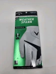 Callaway Golf Left Handed Weather Spann Synthetic Glove Size: Cadet M/l. Fixed Price $14.95.