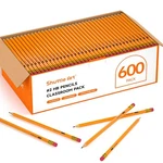 Pencils Wood-cased Pre-sharpened With Erasers #2 600 Pack Shuttle Art. Fixed Price $49.62.