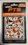 Pridesports Pts Plastic Golf Tees 33 Count, Inch #1 1-1/2", White New. Fixed Price $17.49.