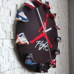Jordan Wall Clock Mini 3D Sneakers Aj Air Watch Magnet Gift Sport Basketball Nba. Fixed Price $84.00.