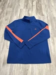 Redvanly Parc 1/4 Zip Blue, Men S Medium Private Golf Club Logo. Fixed Price $34.99.