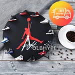 Jordan Wall Clock Mini 3D Sneakers Watch Magnet Gift Sport Basketball Theme. Fixed Price $94.05.