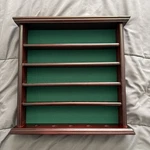 25 Ball Mahogany Wood Golf Display Cabinet Case Rack Wall Mount New Openbox. Fixed Price $30.00.
