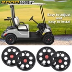 4PCS Golf Cart 10" Black Wheel Cover Hub Caps Fit For Ezgo Club And Yamaha. Fixed Price $44.57.