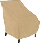 Terrazzo Water-resistant 26 Inch High Back Patio Chair Cover, Outdoor. Fixed Price $48.99.