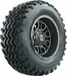 Gtw 12" Volt Gunmetal Grey Golf Wheels On 23X10-12 Rogue All Terrain Tires (4). Fixed Price $810.99.