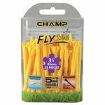 Champ Fly Zarma 3 1/4 Inch Yellow Golf Tees 25 Piece. Fixed Price $11.99.