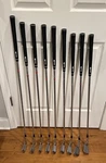 Macgregor Mt Tourney TR2A 2-9+11 Action Aluminum Shafts & New Karma Jumbo Grips. Fixed Price $133.75.