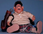 Russ Berrie, Kathleen Kelly, Golfer, "stew Mulligan" # 2904 Golf, Cloth & Resin. Fixed Price $25.00.