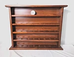 Decorel Wood *40* Golf Ball Display Cabinet Case Rack Wall Mount Souvenir Trophy. Fixed Price $64.99.