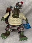 Russ Berrie Al Gator Golfing Plush Kathleen Kelly Critter Factory 1980S Resin. Fixed Price $8.00.