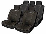 Streetwize Leather Look Seat Cover Set BLACK-SWUXSC7. Fixed Price $35.97.