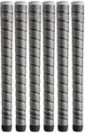 Set Of 6 Winn Dri-tac Wrap Oversize Golf Grips. 7DTWR-DG. Dark Gray Dritac. Fixed Price $56.50.