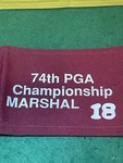 1992 74TH Pga Golf Championship Marshal #18 Arm Band. St Louis Bellerive Cc. Fixed Price $49.99.