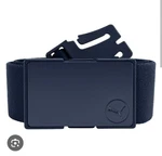 Puma Ultralite Stretch Lightweight Belt Snap Golf Osfa Navy Nwt. Fixed Price $15.00.