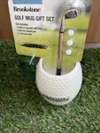 Brookstone - Golf Mug Gift Set With 3 Mini Balls New. Fixed Price $12.00.