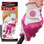 Tech Ladies Golf Gloves 2 Pack/copper Infused Compression. Fixed Price $32.95.