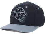 Adidas Black & Gray Swing Logo Strapback Flat Bill Cap Hat. Fixed Price $23.95.