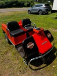 Vintage Harley-davidson Amf 3-WHEEL Golf Cart. Fixed Price $3500.00.