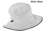 New Weather Company Golf Unisex Waterproof Hat White/black 58008. Fixed Price $20.99.