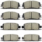 8PCS Front Rear Ceramic Brake Pads Fit For 2014-2020 Nissan Rogue Row Seati.... Fixed Price $81.89.