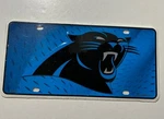 Carolina Panthers Metal License Vanity Plate Nfl Nfc Sealed. Fixed Price $8.44.